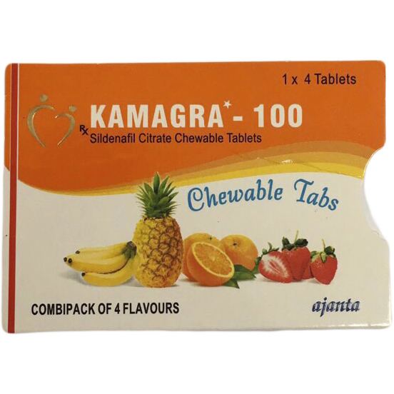 Купить Kamagra Chewable 100 * 4 шт