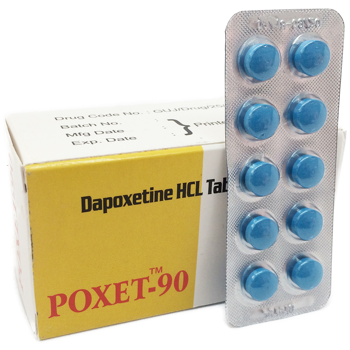 Купить Дапоксетин 90 мг x 50 шт