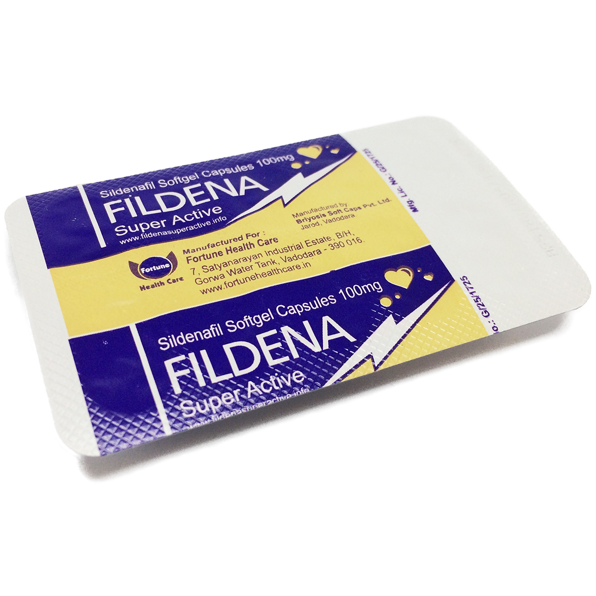 Купить Fildena Super Active 5 шт