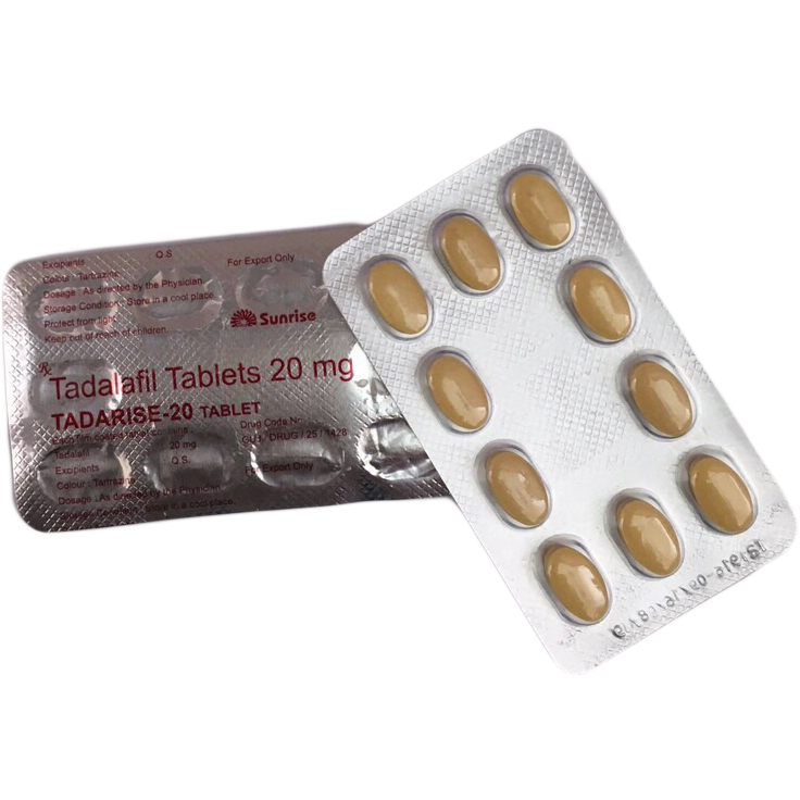 Купить Tadarise 20 мг x 10 шт